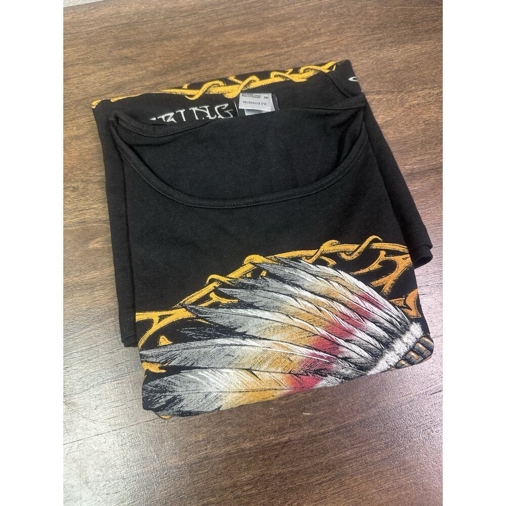 VTG Y2K 2000 Grateful Dead Spring Tour 1990 Liquid Blue T Shirt Womens 2xl Black - Picture 3 of 9
